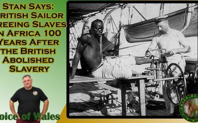 British Sailor Freeing Slaves in Africa 100 Years After the British Abolished Slavery