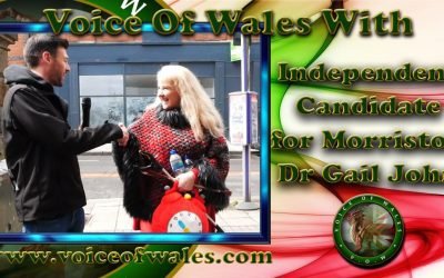 Voice Of Wales with independent candidate for Morriston, Dr Gail John