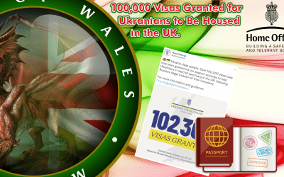 100,000 Visas Granted for Ukrainians to be Housed in the UK.