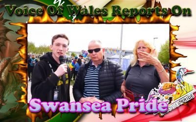 Voice Of Wales at Swansea Pride Parade