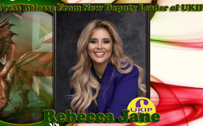 Press Release From New Deputy Leader of UKIP, Rebecca Jane